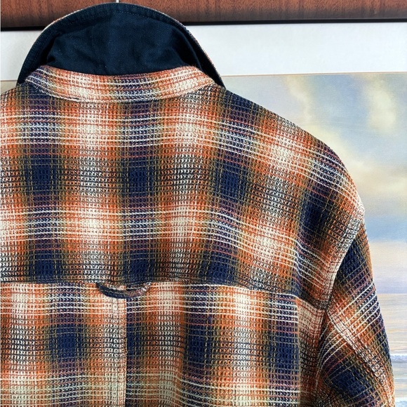 Free People Anneli Plaid Shirt Jacket Shacket Size Small - Picture 12 of 14